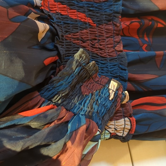 Ruffle Detail Cocktail Dress - Picture 3 of 9